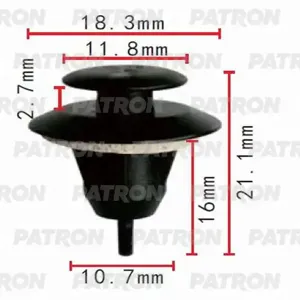 PATRON P370278 Клипса Lexus Toyota применяемость: отделка дверей (мин. 10 шт.)