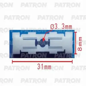 PATRON P370288 Зажим пластиковый