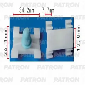 PATRON P370293 Зажим пластиковый