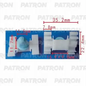 PATRON P370295 Зажим пластиковый