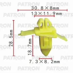 PATRON P370303 Зажим пластиковый