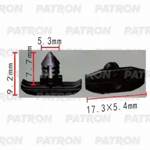 PATRON P370328 Зажим пластиковый