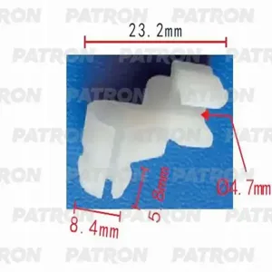 PATRON P370353 Держатель пластмассовый