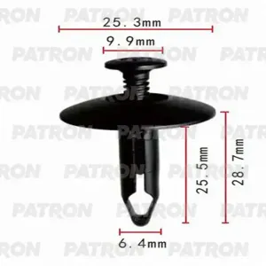 PATRON P370373 Клипса автомобильная [упаковка 10 штук]