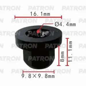 PATRON P370488 Гайка пластмассовая BMW