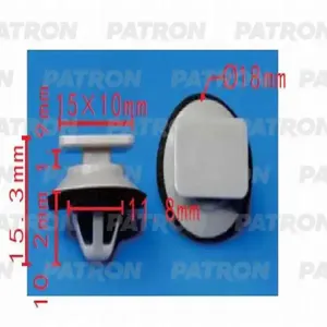 PATRON P370535 Клипса Mazda