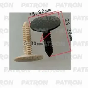 PATRON P370580 Клипса автомобильная [упаковка 10 штук]