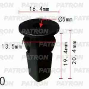 PATRON P370663 Клипса General Motors