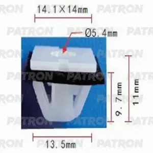PATRON P370729 Фиксатор пластиковый