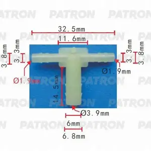 PATRON P370814 Тройник