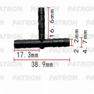 PATRON P370831 Тройник Т- образный 4x4x4
