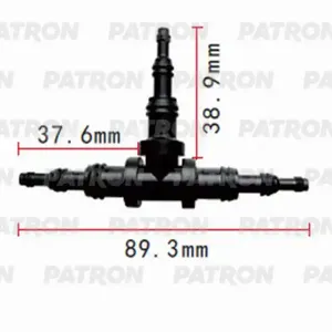 PATRON P370834 Тройник т- образный 9X6X4