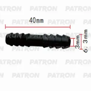 PATRON P370841 Тройник Прямой 5x5