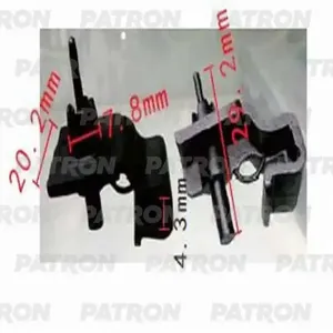 PATRON P370915 Держатель пластмассовый