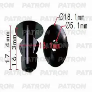 PATRON P370931 Фиксатор пластиковый