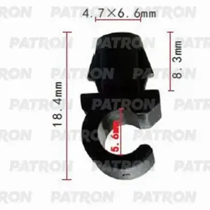 PATRON P371056 Держатель применяемость: упор капота пластмассовый