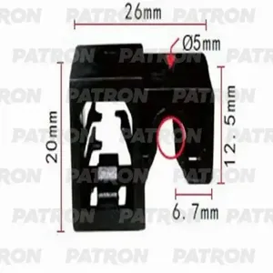 PATRON P371071 Держатель пластмассовый