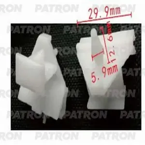 PATRON P371147 Скоба пластиковая
