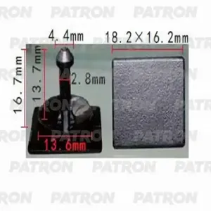 PATRON P371160 Клипса Subaru
