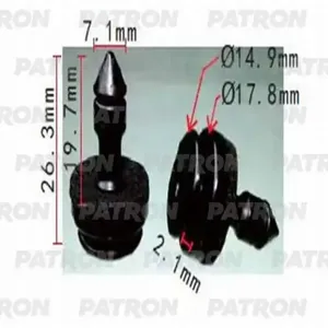PATRON P371215 Фиксатор пластиковый