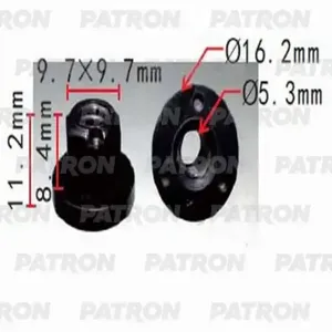 PATRON P371222 Гайка пластмассовая