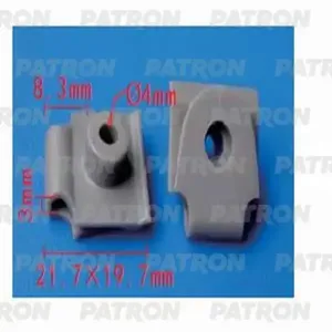 PATRON P371322 Скоба пластиковая