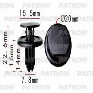 PATRON P371324 Клипса Mazda