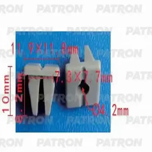 PATRON P371355 Фиксатор пластиковый