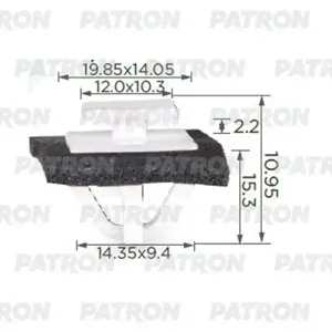 PATRON P371356A Клипса Hyundai Kia