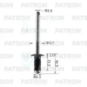 PATRON P371422A Заклепка металлическая