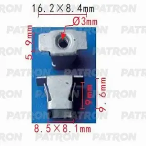 PATRON P371441 Гайка металлическая