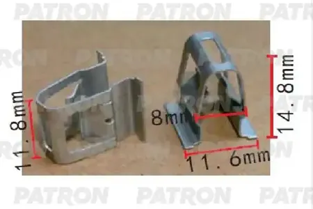 PATRON P371469 Зажим металлический