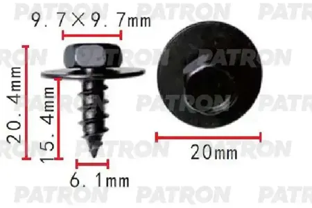 PATRON P371481 Саморез Toyota
