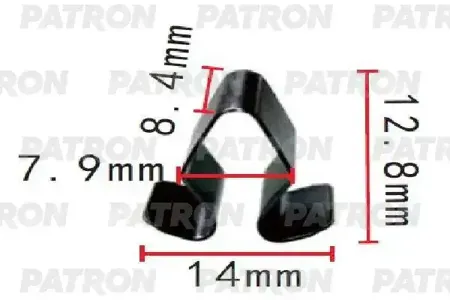 PATRON P371552 Зажим металлический