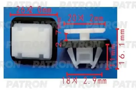 PATRON P371598 Клипса