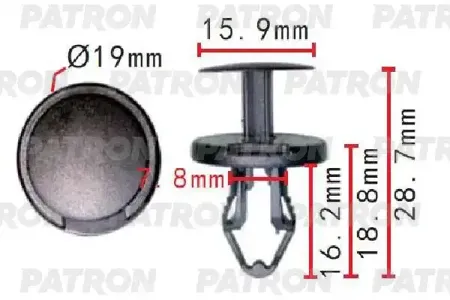 PATRON P371620 Клипса