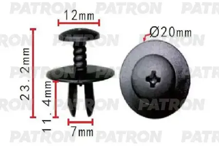 PATRON P371662 Клипса