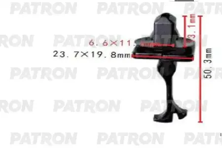 PATRON P371674 Клипса крепёжная