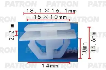 PATRON P371915 Клипса Hyundai Kia