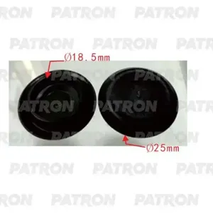 PATRON P372031 Заглушка пластиковая d25 T=25.0, F=18.5