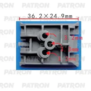 PATRON P372057 Клипса Renault Применяемость: Пистон молдинга