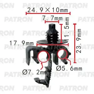 PATRON P372142 Клипса - хомут проводки Ford