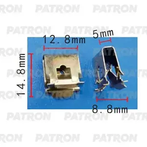 PATRON P372151 Клипса автомобильная [упаковка 10 штук]