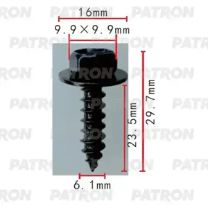 PATRON P372155 Саморез MB Применяемость: Саморез 6.1x29.7