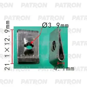 PATRON P372167 Скоба крепежная Ford  T=21.1, F=12.9, H=4.1