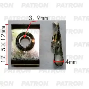 PATRON P372211 Зажим металлический под саморез