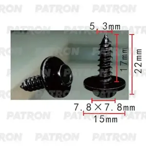 PATRON P372220 Саморез 5.3mm универсальный