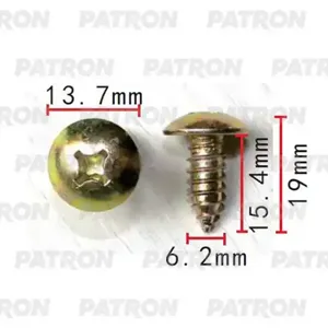PATRON P372258 Саморез 6.2x19mm универсальный