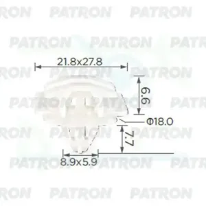 PATRON P372342 Клипса