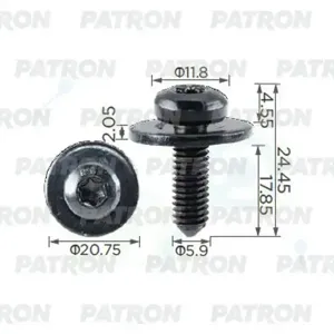 PATRON P372397 Винт металлический
